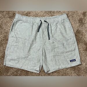 Patagonia Baggies Organic Cotton Gray Men's Shorts